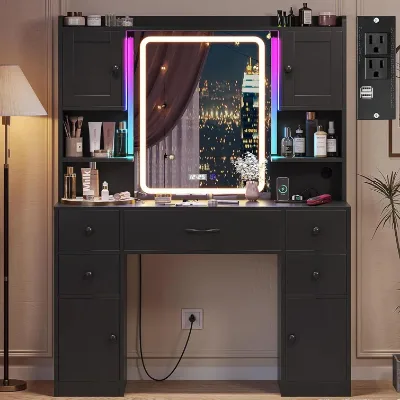 Best New Products of 2023 Kids Bedroom Furniture Set for Girls Vanity Sink Bathroom Vanities Bedroom Dressers