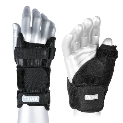 Custom Wrist Brace Carpal Tunnel Support Thumb Reversible Wrist Forearm Brace for Injuries Wrist Pain