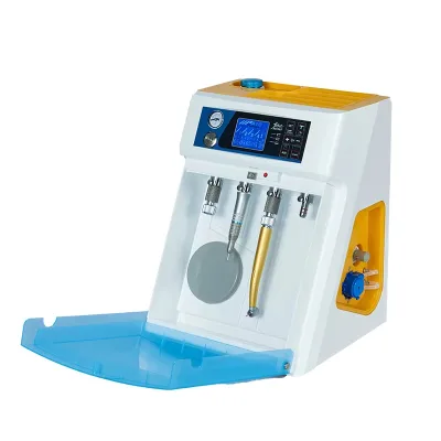 Dental Handpiece Lubrication Machine / Automatic Dental Handpiece Cleaning Lubricating Unit with 4 Interfaces