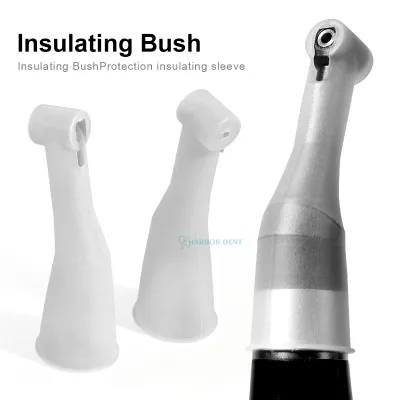Dental Handpiece Insulation Sleeve Motor Handle Protective Transparent Silicone Cover High-Temperature Sterilization Resistant