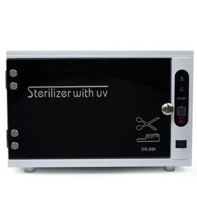 Beauty Salon 8L Electric Spa Ozone Towel Nail Tools Sterilizer Box Light Sterilizer Case Disinfecting Cabinets With Timing