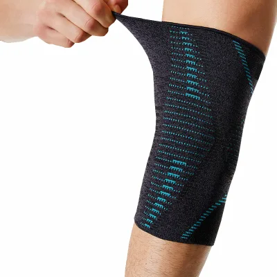 Wholesale Fitness Elastic Nylon Elbow Support Anti Slip Exercise Gym Elbow Sleeve Brace for Weightlifting Cycling Running