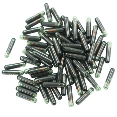 2023 Best Quality T5 CHIP ID20 ID 20 Car Key Locksmith Tool ID20 T5 Transponder Car Key Chip T5 (ID20) Ceramic Glass Chip