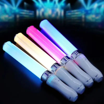 LED Glow Stick 15 Colours AAA Battery Powered Manual Automatic Mode for Halloween Graduation Diwali Concerts Carnivals Parties