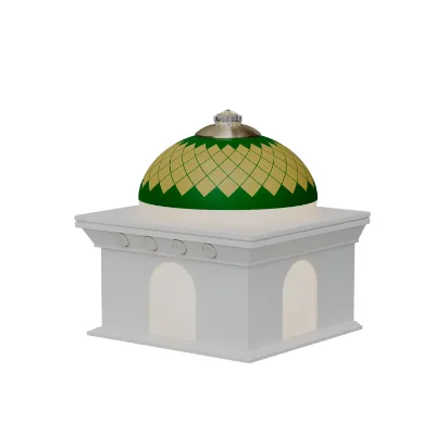 New Arrival Mosque Shaped Quran Lamp Speaker Islamic Audio Player Muslim Festival Gift
