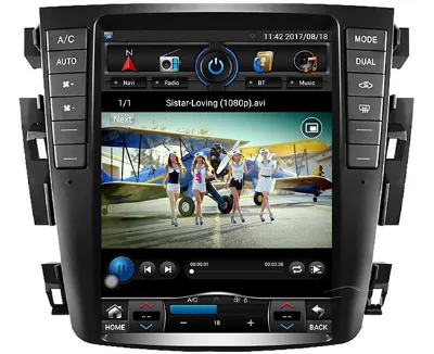 Android 10 Tesla Screen Car DVD Radio Player GPS Navigation for Nissan Teana Maxima Cefiro J31 2003~2008 Stereo Video