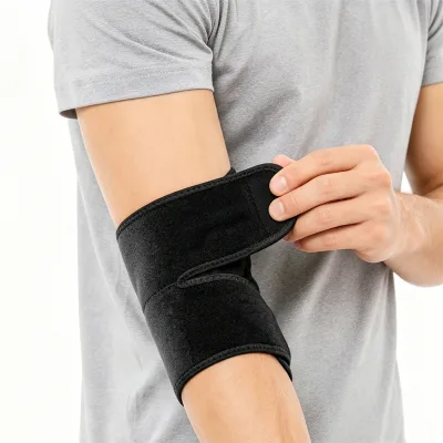 Adjustable Neoprene Elbow Brace Epicondylitis Tennis Elbow Tendinitis Breathable Elbow Band Joint Pain Men Women Sports