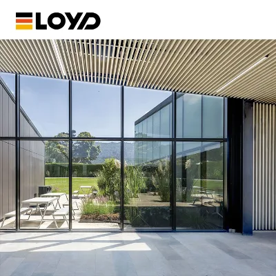 Made in China Large Tempered Glass Fixed Panoramic Window