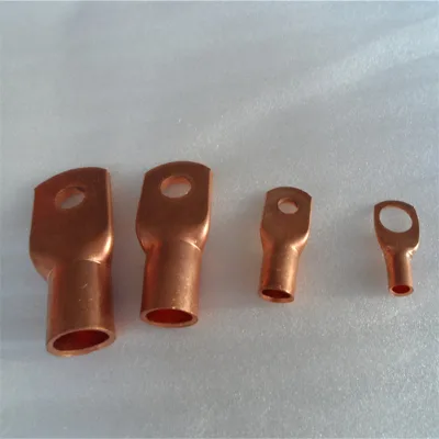 SELTERM 25pcs 1/0 AWG 3/8 Stud Battery Ring Terminals Heavy Duty Copper Cable Connectors for Bare Copper Eyelets
