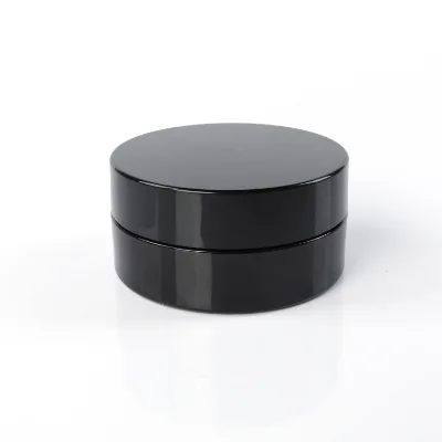 Luxury Cream Jar Petg 45g OEM ODM Service Custom Plastic Round Face Cream Jars with Flat Top Cap