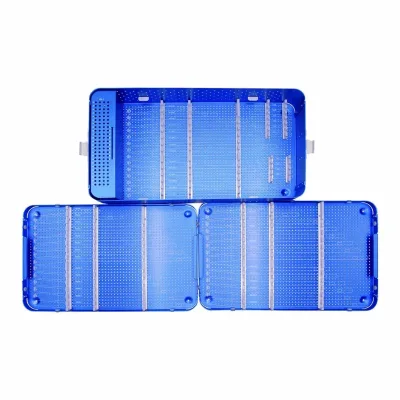 High Quality Guaranteed ZMD Brand Medical Orthopedic Surgical Instruments Sterilizing Container Box CE/ISO 13485 Certified