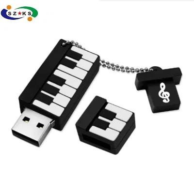 Cartoon Mini Piano Pendrive Simulation Creative Musical Instrument USB Flash Drive 4g 8g 16g 32g Music Gift Pen Drive