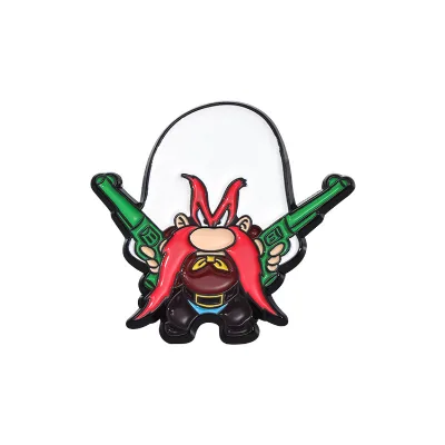 2025 Unique Suncha Old Man's Cartoon Kawaii Character Badge Movie TV Character Souvenir Long Red Beard Soft Enamel Lapel Pin