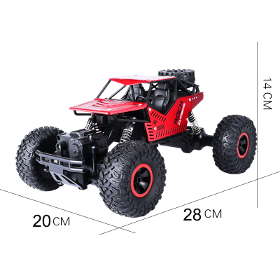 1:16 High Speed Remote Control Car 4 Channels 2.4g Alloy Rc Car Radio Control Racing Car