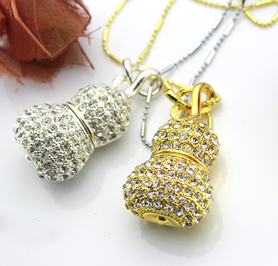Wholesale Bulk Calabash Jewelry Usb Flash Disk 32GB 64GB 128GB Metal USB 2.0 3.0 Drive