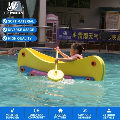 JW-213 369 Canoe Water Park Drowning Self Help Course Training EVA Small Boat Portable Children's Canoe