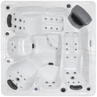 5 Person Aluminum Frame Cheap Outdoor Spa Balboa Control Portable Lucite Acrylic Massage SPA Modern Design Whirlpool Spa