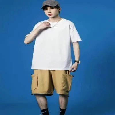 1.9 Dollars Model LW003 T Shirt Size S-4XL Pure Cotton Man and Ladies Plain Colors Oversize Gym Oversize T Shirt for Men