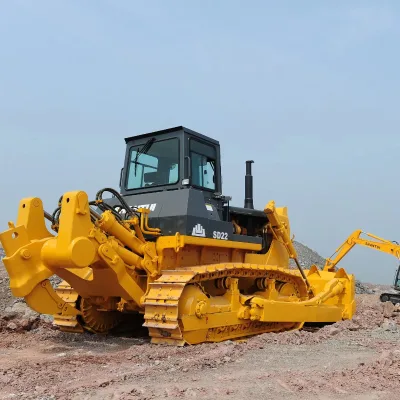 High Efficiency SD22 Crawler Bulldozer for Civil Road Construction New with ROPS Cabin Core Components Engine Motor Bearing