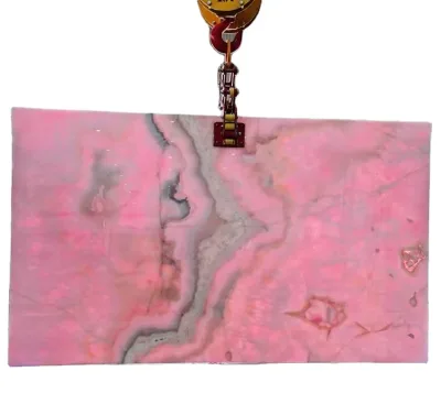 High Quality Luxury Pink Onyx Marble Bathtub for Home Decoration Dining Kitchen Polished Surface at Lowest Price
