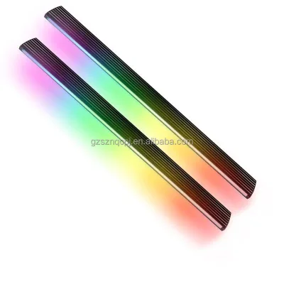 `Electric Power Running Board With Bluetooth APP RGB LED Light, Automatic Retractable Side Step Pedal for Toyota Fortuner 16-25