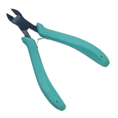 Professional Portable Blue Mini Chrome Vanadium Industrial Grade Nail Clipper Manicure Cutting Rhinestone Remover Metric OEM