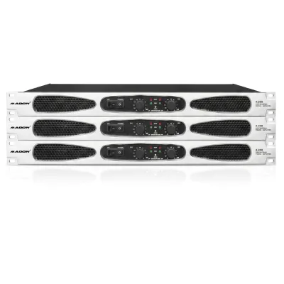 High Quality A-300 1U/aluminium Panel 2 * 500W Class AB Power Amplifier with 2-channel Copper Transformer for Stable Use