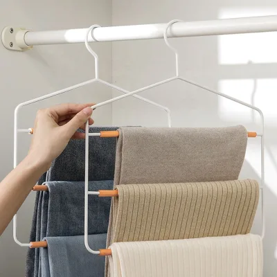 Ideal for Ecommerce and Stores Multi Hangers Saving Space On-Time Delivery Durable Wood Clothes Hanger