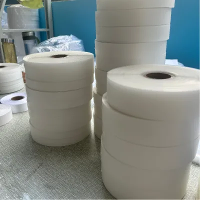 0.2mm Thickness Logo Printing Transparent TPU Material Silicone Ribbon