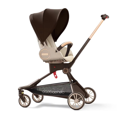 Baby Stroller Carrier with Hip Seat Thin Child  Vintage Baby Travel Retro Strollers Full Canopy Stroller Can Sit and Lie 0 Month