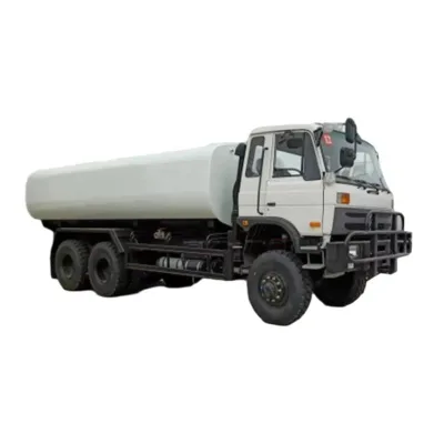 Road Infrastructure Projects 142 HP Hydraulic Steering Road Flushing Truck for Export
