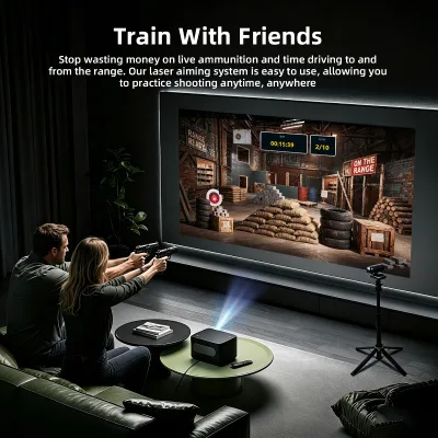 Dynamic Projection Intelligent Dry Fire Laser Shooting Training System