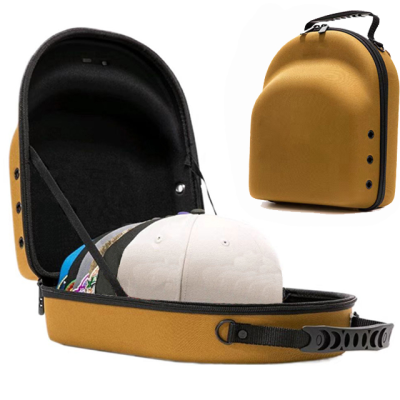 Custom Printing Logo Hard Shell Eva Baseball Cap Carrier Case Bag, Hat Carrier, Cap Carrie
