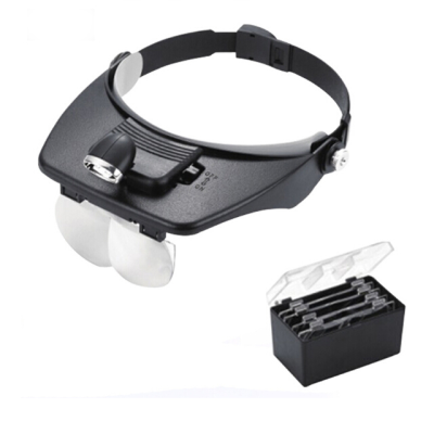 MG81001-A Head-mounted Magnifying Glass Headband Magnifier