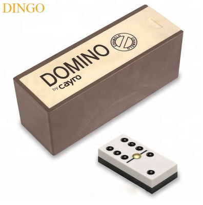 28 Pcs Wooden Domino Game Set