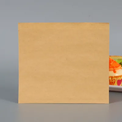 Printed Brown Kraft Paper Bags for Food Containers and Packaging