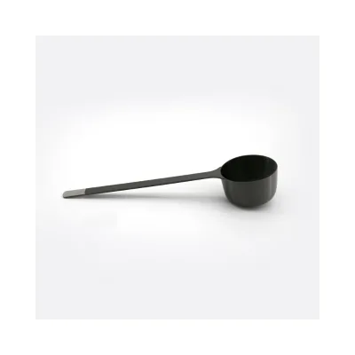 New Design Wholesale High Quality Stainless Steel Eco-Friendly Multi-Colored Black Coffee Bean Measuring Scoop 12-15g Capacity