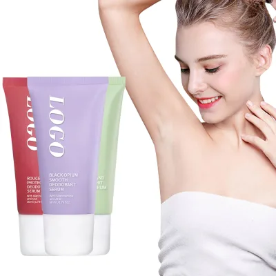 Vegan Natural Organic Long-Lasting 50ml Armpit Whitening Deodorant Cream for Women Fresh Fragrance Anti-Perspiring Protection