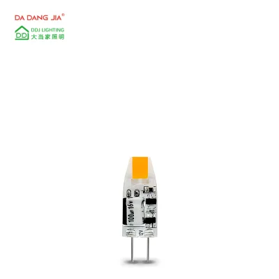 ETL G4 LED Bulb Light No Flicker 1W 100LM JC Bi Pin Base Soft Warm White 2700K 12V AC DC for Chandelier Lighting