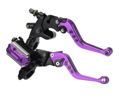 Premium Motorcycle Clutch Brake Lever Adjustable Brake Handle CNC Clutch Color High Precision