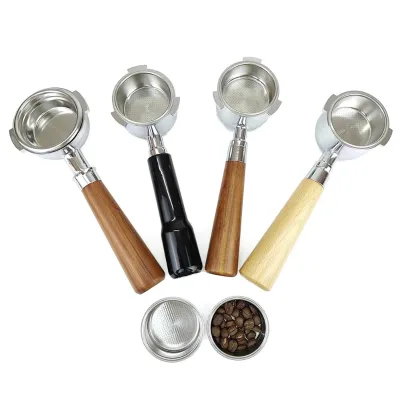51 mm Portafilter Bottomless 2/3 Ears Coffee Espresso Portafilter for Coffee Machine