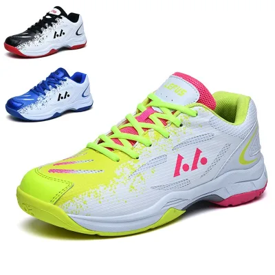 Autumn Men's Women's Badminton Table Tennis Sneakers Breathable Youth Sneakers for Lovers Student Mesh Shoes Cross-Border Trade