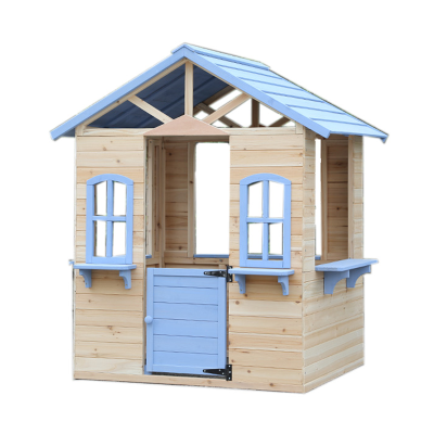 New Design Wooden Role Playhouses for Kid Play Tent House