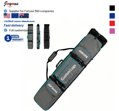 OEM Rolling Expandable Snowboard Gear Double Ski Bag Wheels Ski Equipment Snowboard Bag