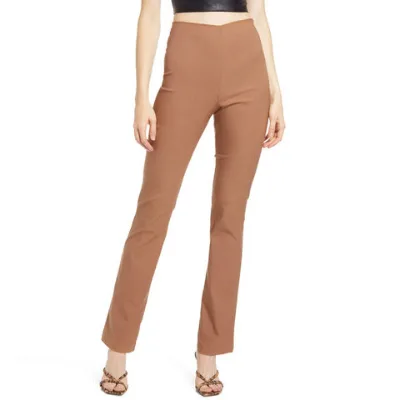 Casual breathable comfortable flared trousers Women high waisted fitness yoga sports pants