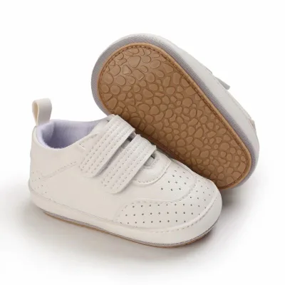 Kids Sports Shoes Breathable Casual Sneakers for Boys Girls Fashionable Lace-Up Closure Spring Autumn Season Baby PU/EVA Insole
