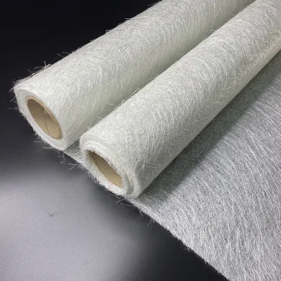 Industrial Grade High Stiffness E-Glass Fiberglass Chopped Strand Mat 450g 600g Roll for Cooling Tower Structural Fan Blades