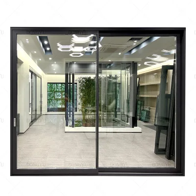 German Double 8mm Full Scenery Tempered Glass Sliding More Easily Big Heavy Door Lifting Sliding Door for Veranda