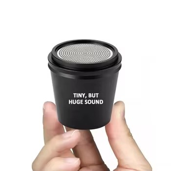Best Promotion for Smart Home Coffee Cup Wireless Bluetooth Speakers Unique Design Portable Durable Plastics Perfect Gift Idea
