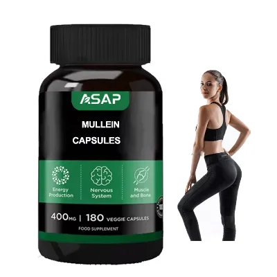 Mullein Extract Capsules Improves Sleep Quality Supplement 1000 mg Mullein Capsules